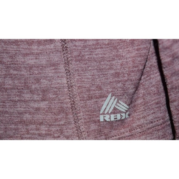 RBX Pullover Top Womens XL Mauve Purple Excellent Mock Neck Long Sleeve Active - Picture 4 of 6